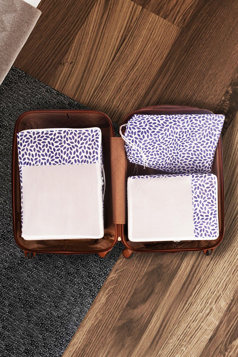 REKHOME 3'lü Bavul İçi Düzenleyici Organizer Set / Lacivert