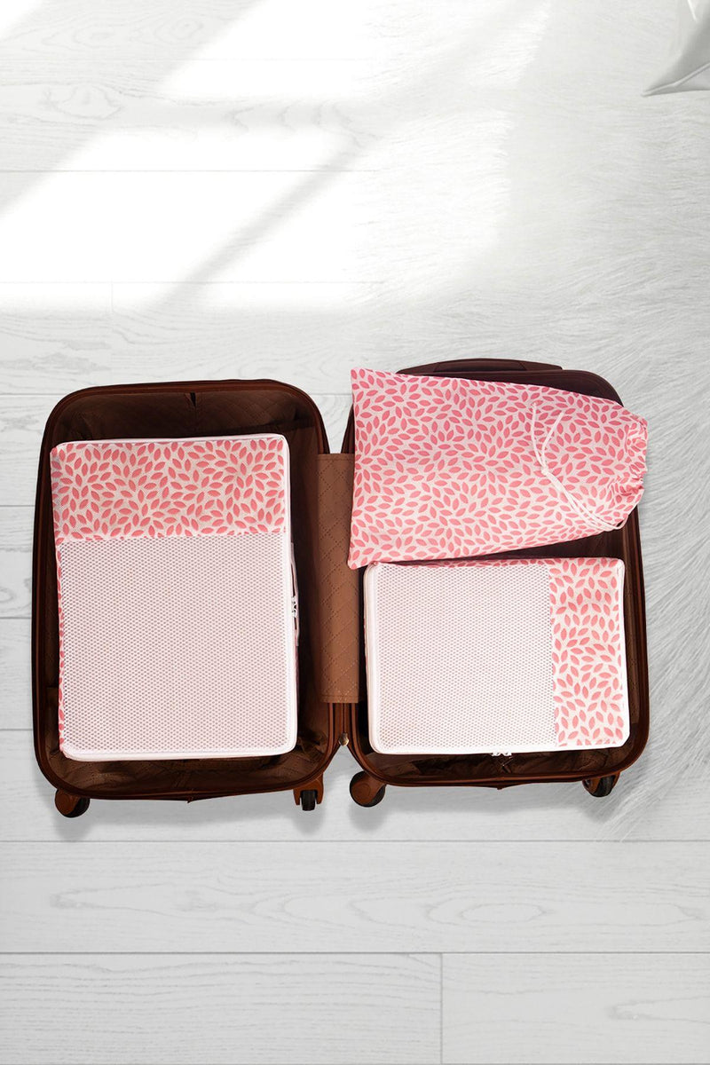 REKHOME 3'lü Bavul İçi Düzenleyici Organizer Set / Pudra