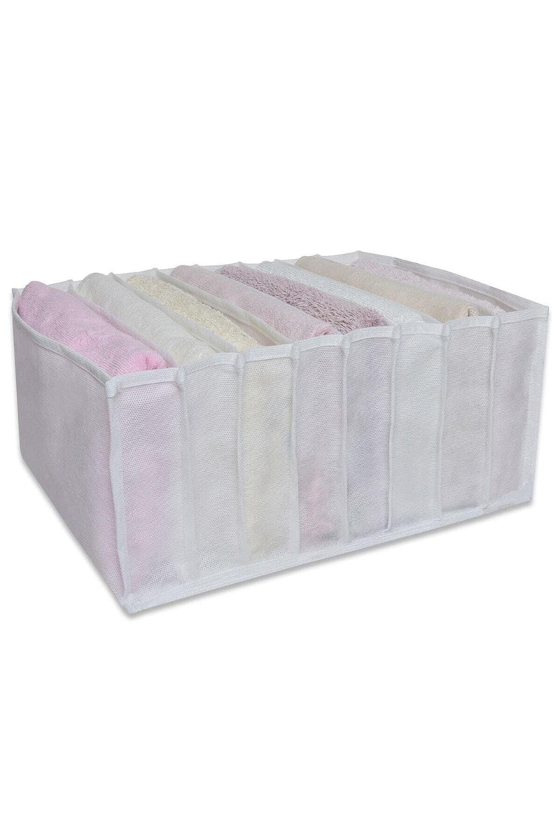 REKHOME 8 Gözlü Çekmece ve Dolap İçi Akordiyon Organizer X-LARGE