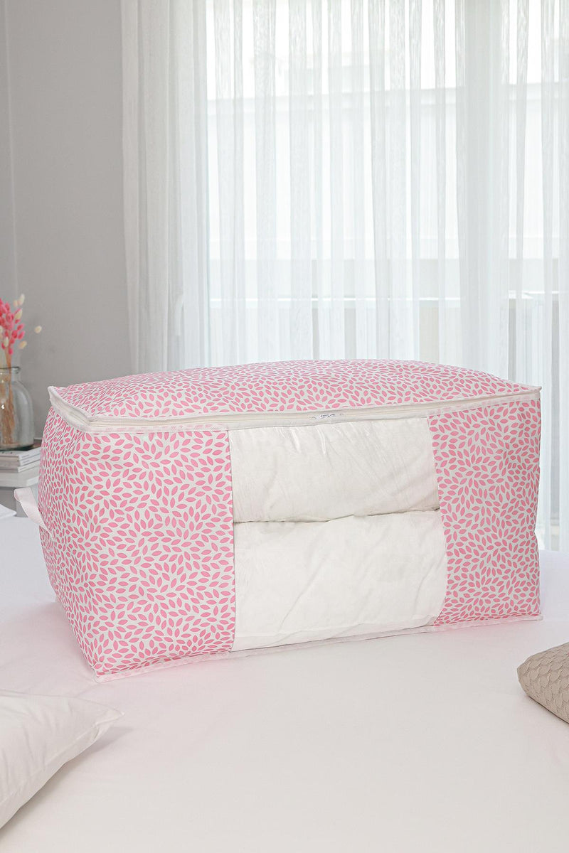 REKHOME Yaprak Pudra Büyük Boy Yastık Yorgan Kazak Hurcu / 75x40x40