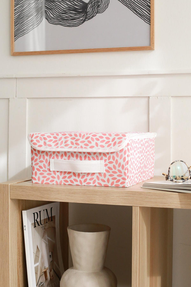 REKHOME Yaprak Pudra Kapaklı Dolap Çekmece Içi Takı Makyaj Çamaşır Saklama Kutusu Organizer